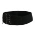  Floral Corset Stretch Belt (Black, S/M)