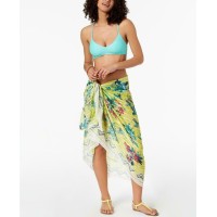 Inc International Concepts Hummingbird Floral Cover-Up & Wrap (Gold, One Size)