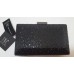  Jessaca Stone Box Clutch (Black)