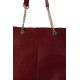  Korra Small Shopper Handbag Tote Red