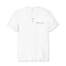 Inc International Concepts Men’s Chambers Heathered Split-Neck T-Shirt