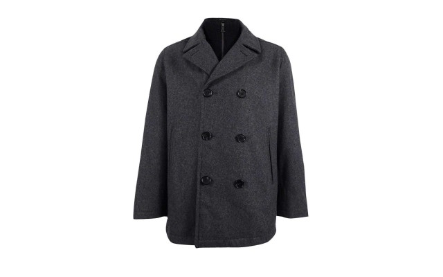  Men’s Double-Breasted Peacoat