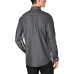 Men’s Side Stripe  Shirt (Dark Chambray, XXL)