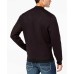  Men’s Zip-Front Jacket (Deep Black, M)