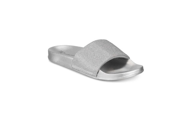  Metallic Slide Slippers