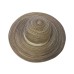  Metallic Textured Packable Hat (Light Brown)