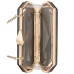  Nichole Lucite Clutch (Dark Gray)