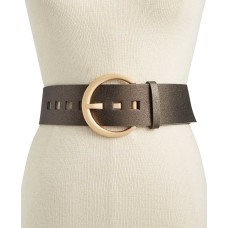 Inc International Concepts Oversized Crescent-Buckle Belt (Bronze, M)