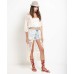  Packable Crochet Fedora Hat (Beige)