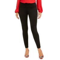 INC International Concepts Pintucked Faux-Suede Leggings