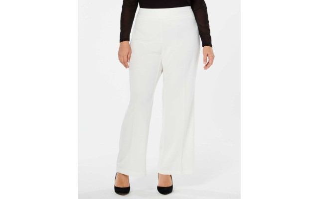  Plus Size Women’s Wide-Leg Pants