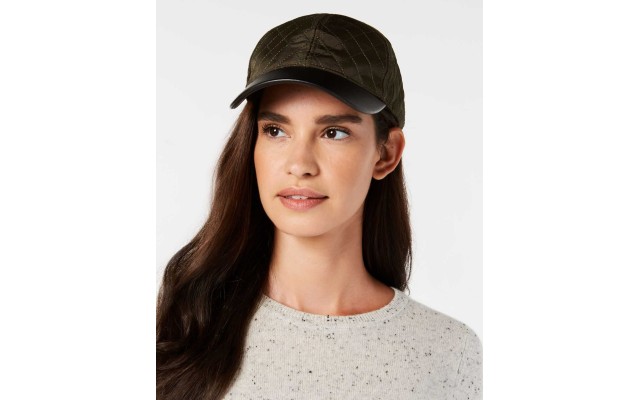  Quilted Baseball Cap (Green)