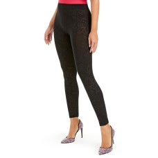 INC International Concepts Seamless Embossed Paisley-Print Leggings