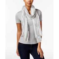 INC International Concepts Seaside Stripe Wrap (Sea Blue)