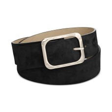 Inc International Concepts Suede Pant Belt (Black, M)