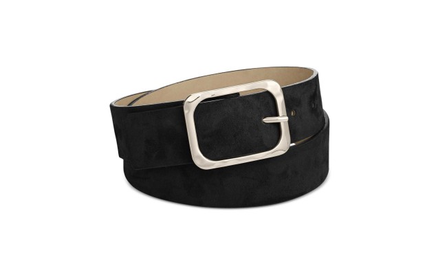  Suede Pant Belt (Black, M)