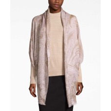 Inc International Concepts Tranquil Scale Jacquard Scarf Wrap – Champagne