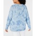  Woman’s Chunky Cable-Knit Sweater (Navy, 1X)