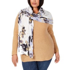 INC International Concepts Women’s Abstract Floral Super-Soft Wraps