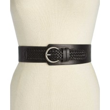 INC International Concepts Women’s Asymmetrical Woven Stretch Belt