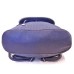  Womens Bailie Metallic Twill Backpack Blue O/S