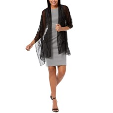 INC International Concepts Women's Beaded Lines Evening Wraps