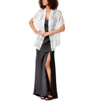INC International Concepts Women’s Blossom Shadow Evening Wraps