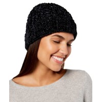 INC International Concepts Women’s Chenille Shine Beanie Hats