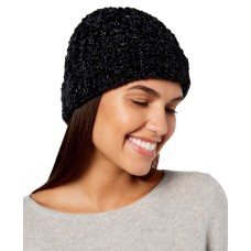 INC International Concepts Women’s Chenille Shine Beanie Hats