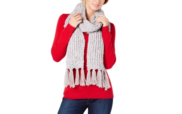  Women's Chenille Shine Scarf