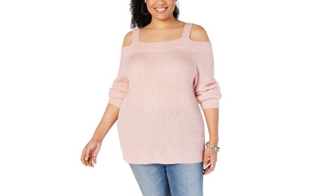  Women’s Cold-Shoulder Sweaters