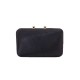  Women's Danyele Satin Clutches Handbags, Black/Gold