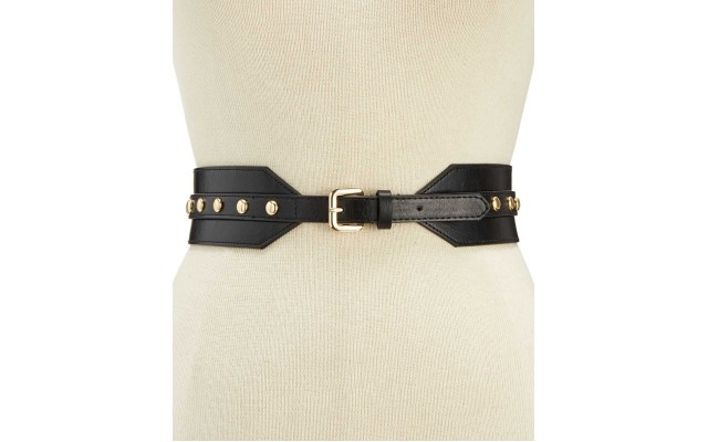  Women’s Domed Stud Stretch Belt