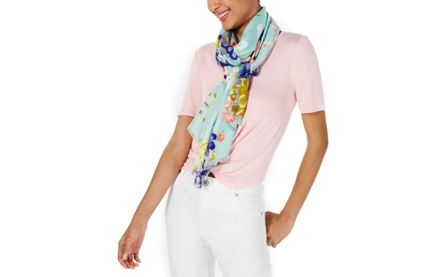  Women's Dragonfly Garden Soft Wraps, Green