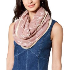 INC International Concepts Women's Embroidered Spring Loop Scarves