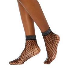 INC International Concepts Women’s Fishnet Ankle Socks