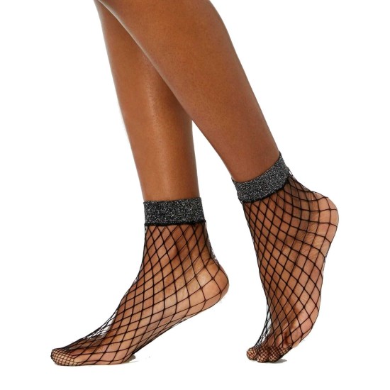  Women’s Fishnet Ankle Socks