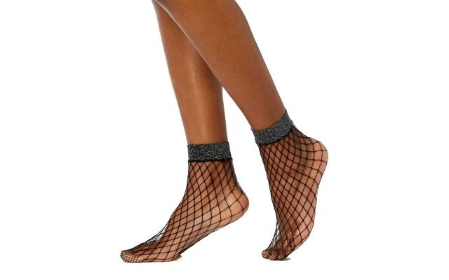  Women’s Fishnet Ankle Socks
