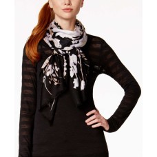 INC International Concepts Women’s Floral Printed Pashmina Wrap Black