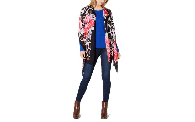  Women’s Floral Scarf & Wraps