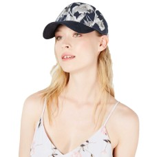 INC International Concepts Women’s Floral Suede Baseball Caps, Navy