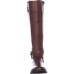  Womens Frankll Closed Toe Knee High (Cognac, Size 7.0)