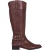  Womens Frankll Closed Toe Knee High (Cognac, Size 7.0)
