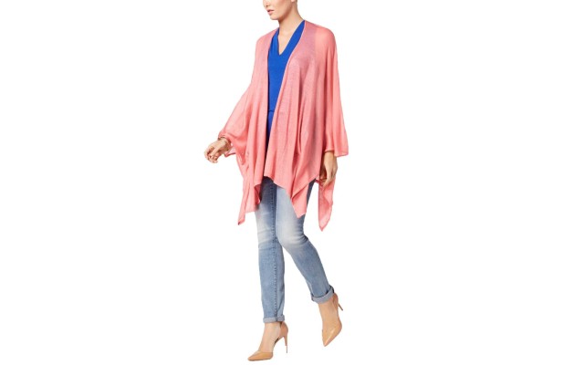  Women’s Knit Poncho Wraps
