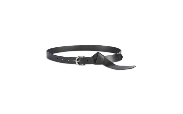  Women's Knotted Leather Belt