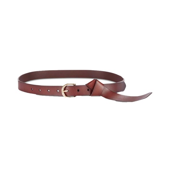  Women's Knotted Leather Belt