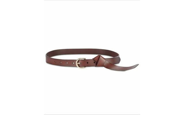  Women's Knotted Leather Belt