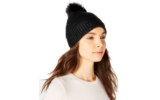  Women's Liquid Shine Beanie Hats