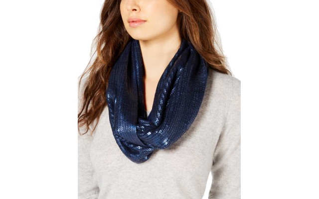  Women's Liquid Shine Infinity Wrap Scarves