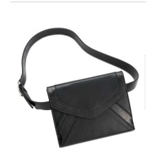 INC International Concepts Womens Metallic Detail Envelope Belt Bags
